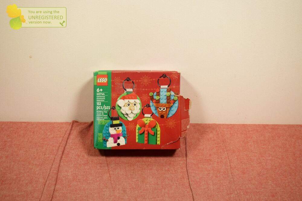 LEGO Christmas Ornament Selection Building Toy 40744--